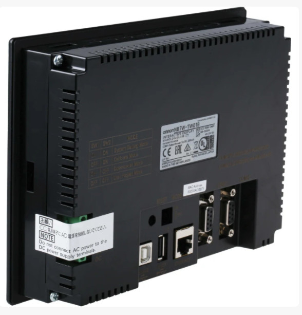 Ανθρώπου-μηχανής διεπαφή 7 σειράς NB7W-TW01B 800X480 DC24V βιομηχανική οθόνη οθόνης αφής ίντσας HMI LCD
