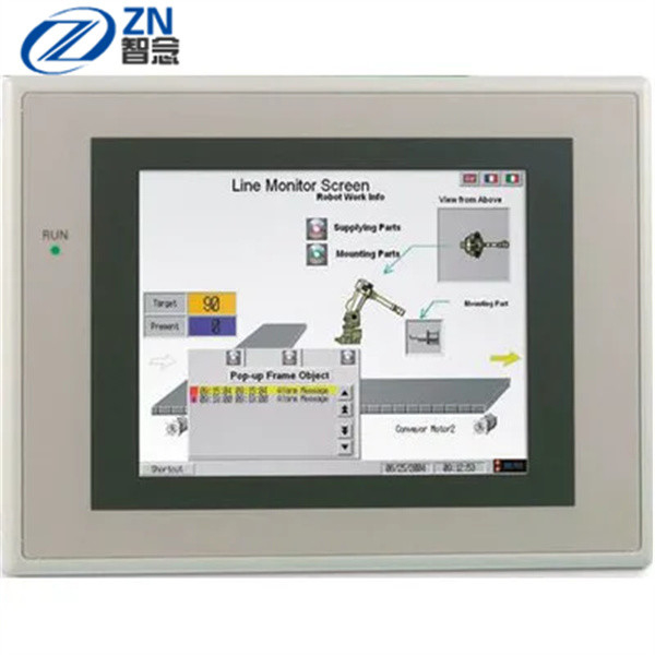 NS8-TV00-V2 Omron Bezel ελεφαντόδοντου 8,4 ίντσας ανθρώπινη διεπαφή μηχανών οθόνης αφής χρώματος