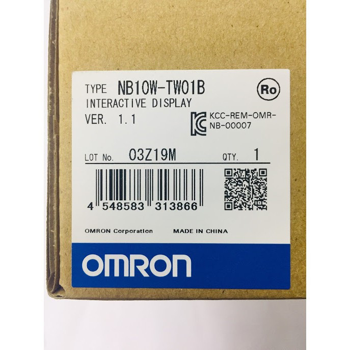 Οθόνη αφής NB10W-TW01B Omron HMI 10 ίντσα Com1- RS232 Com2- RS232C/422A/485