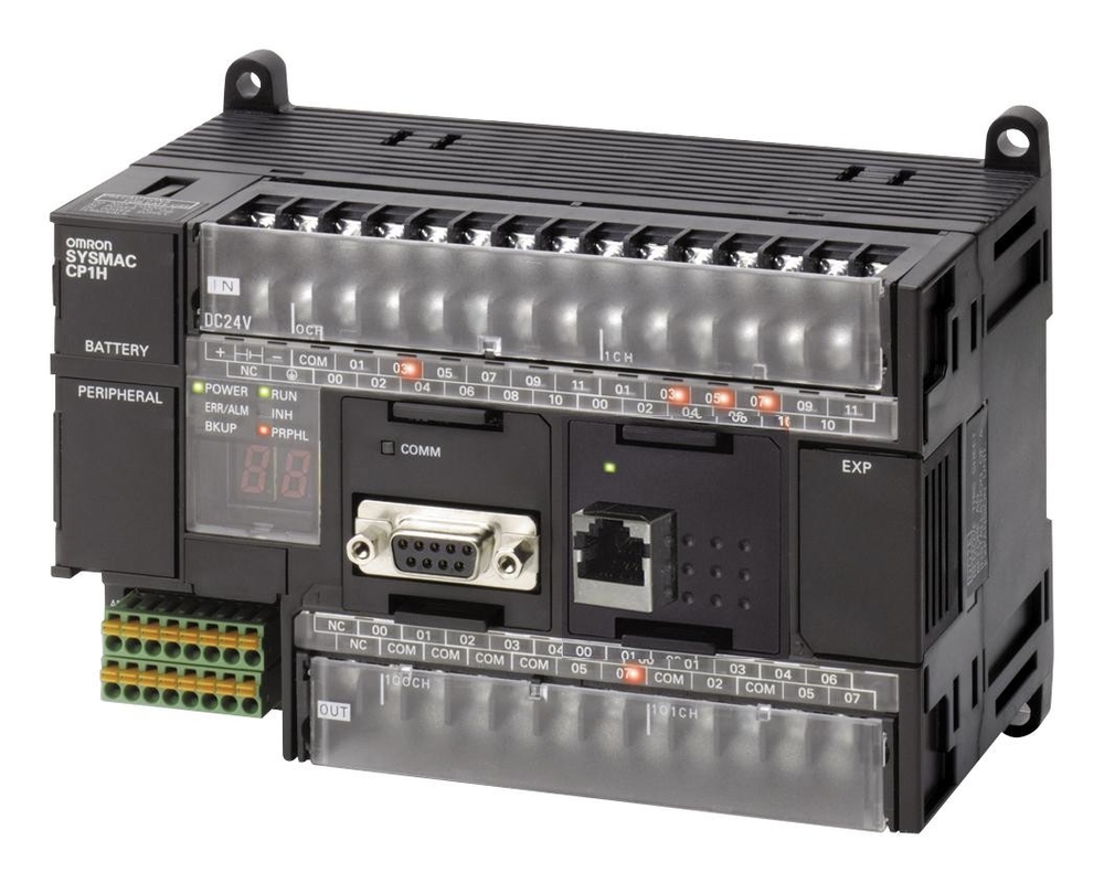 ΈΝΑ CP1H-X40DR-OMRON 40 I/O PLC CP1H ΕΝΑΛΛΑΣΣΌΜΕΝΟΥ ΡΕΎΜΑΤΟΣ CP ΚΜΕ 24DI 16DO REL
