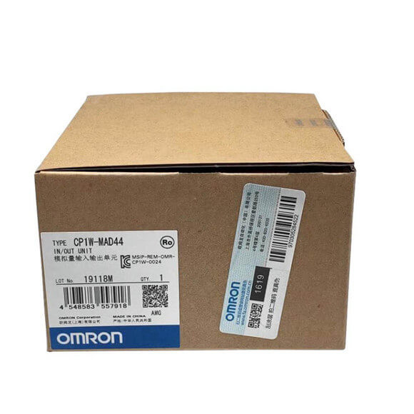 CP1W-MAD44 αναλογική I/O μονάδα, 4 εισαγωγές καναλιών, παραγωγή 4 καναλιών, 0,17 Α σε 24 Β
