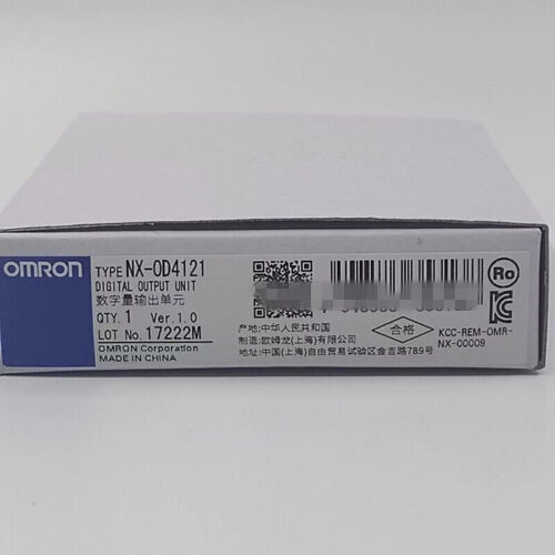 NX-OD4121 Αυθεντική μονάδα ψηφιακής εξόδου PLC για βιομηχανικά χειριστήρια μονάδας ελεγκτή PLC