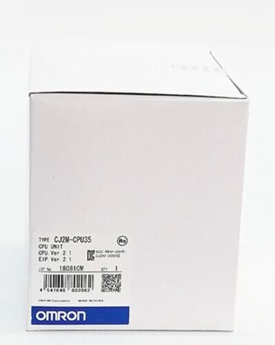 CJ2M-CPU35 100% Νέα και Γνήσια Επωνυμία Omron PLC Γρήγορη παράδοση