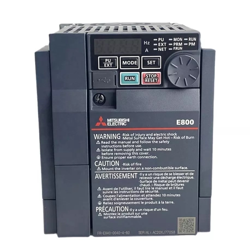 Αρχικός νέος αναστροφέας FR-e840-0095-4-60 3.7KW Mitsubishi Electric ΣΕΙΡΆ FR-E800