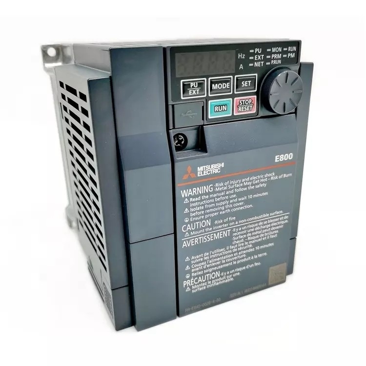 FR-e840-0026-4-60 αρχική νέα συχνότητα σειράς αναστροφέων FR-E800 της Mitsubishi Electric