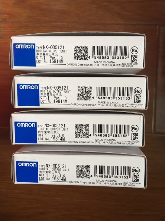 12 - 24V ΣΥΝΕΧΕΣ Omron PLC NX 16 ψηφιακή μονάδα παραγωγής κρυσταλλολυχνιών σημείων nx-OD5121
