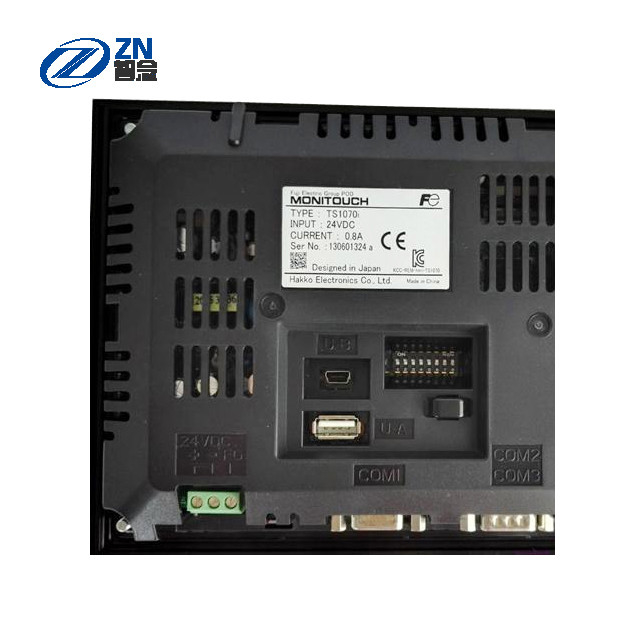 Χρώματα του ΦΟΎΤΖΙ Hakko MONITOUCH TS1070 65536 επίδειξης ίντσας HMI PLC 7
