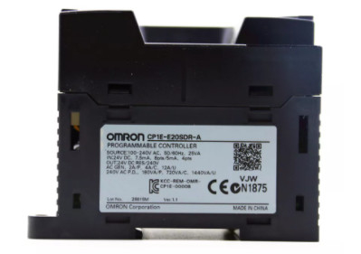 Παροχή ηλεκτρικού ρεύματος PLC Omron παραγωγής ηλεκτρονόμων ΚΜΕ cp1e-e20sdr-α 20 I/O σημεία