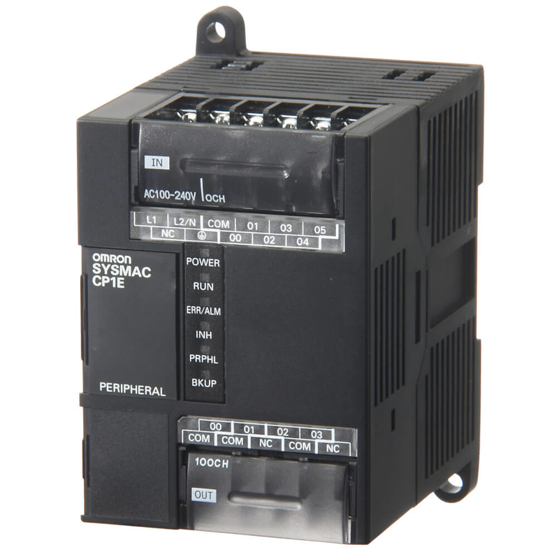 6 εισαγμένη κρυσταλλολυχνία PLC CP1E Omron 4 παραγωγής που βυθίζει την παροχή ηλεκτρικού ρεύματος cp1e-e10dt-δ 24VDC