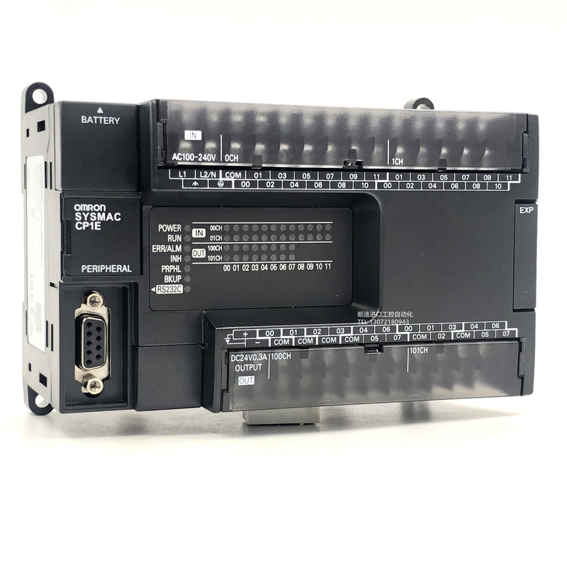 Ελεγκτής 24 PLC CP1E Omron ραγών DIN εισαγωγές μια cp1e-n40sdr-ενότητα PLC ΚΜΕ