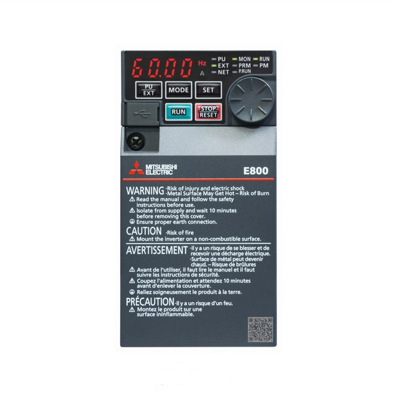 200 - 240V αναστροφέας FR-e820s-0,030-4-60 FR-e820s-0.4k-1 της Mitsubishi Electric