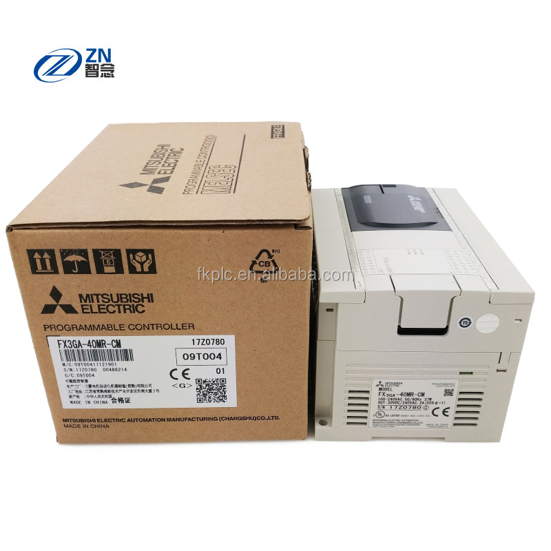 η ενότητα 60Hz fx3ga-60mt-εκατ. 36 PLC της Mitsubishi σειράς 32W FX εισήγαγε την παραγωγή 24 ηλεκτρονόμων