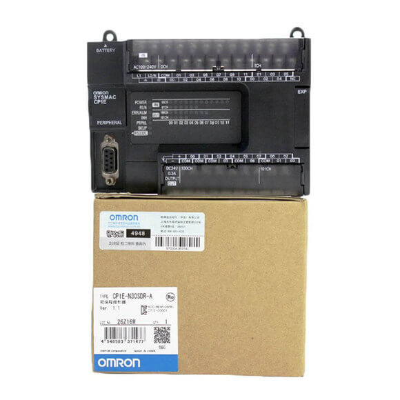 Μια cp1e-n20dr-αναλογική ράγα ενότητας εισαγωγής Omron μονάδων A/D DIN για τη ρομποτική