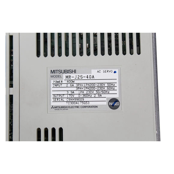 1 σερβο Drive Mitsubishi κ.-j2s-40A ενισχυτών φάσης 50W για CNC το σύστημα ελέγχου