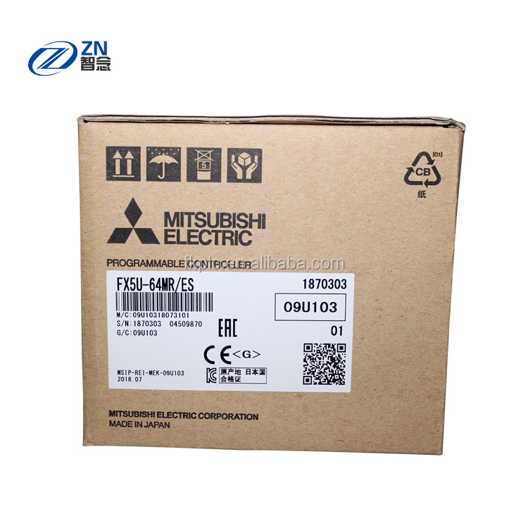 Ενότητα 100 PLC ΚΜΕ Mitsubishi - σειρά δείκτης νοημοσύνης-φ FX5U-64MT/ESS εναλλασσόμενου ρεύματος MELSEC 240V
