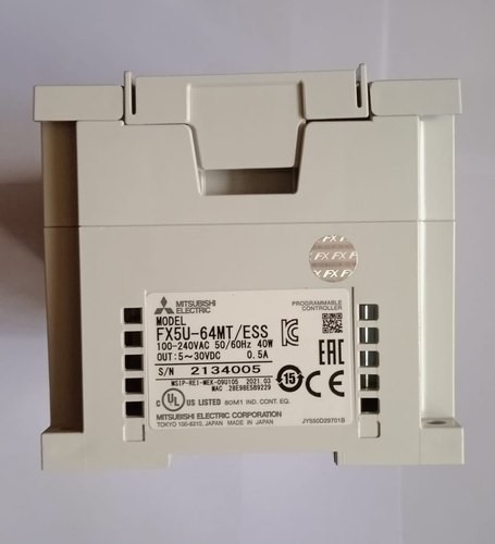 Ενότητα 100 PLC ΚΜΕ Mitsubishi - σειρά δείκτης νοημοσύνης-φ FX5U-64MT/ESS εναλλασσόμενου ρεύματος MELSEC 240V