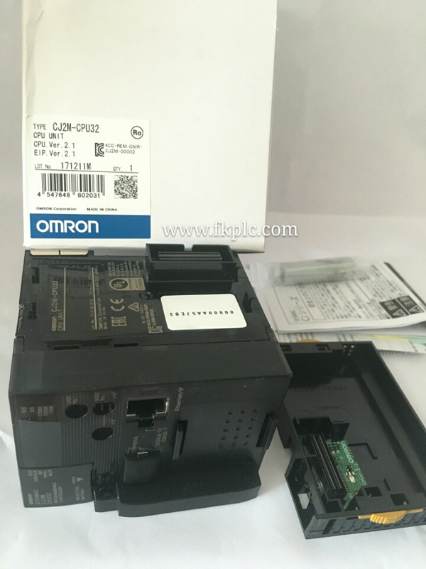 CJ2M-CPU35 PLC Omron Sysmac CJ2M 16 NS USB EtherNet/IP rs-232C ΚΜΕ