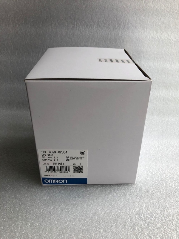 CJ2M-CPU14 μαύρο χρώμα ενότητας PLC Omron CJ2M αυτοματοποίησης αρχικό